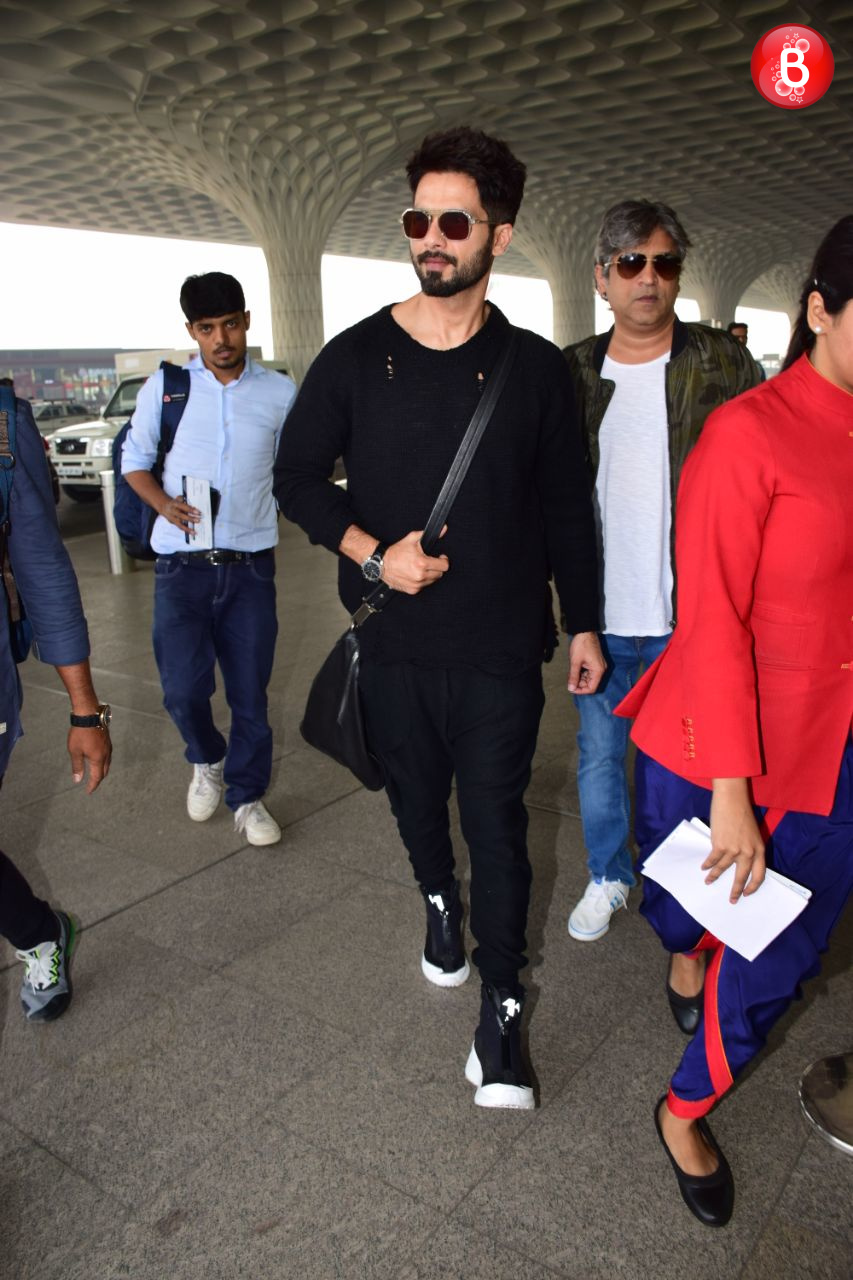 Shahid Kapoor spotted