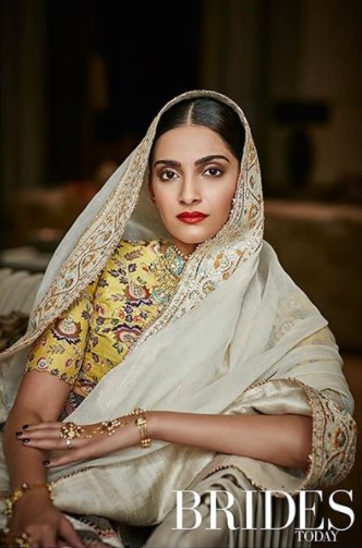 Sonam Kapoor photoshoot as bride