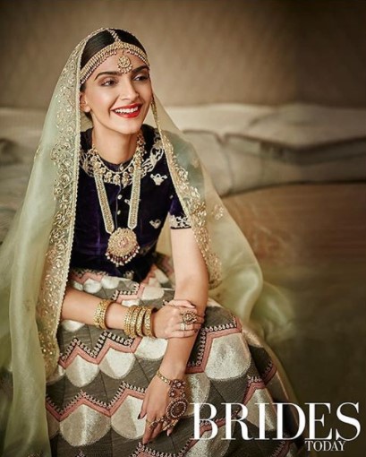 Sonam Kapoor photoshoot as bride
