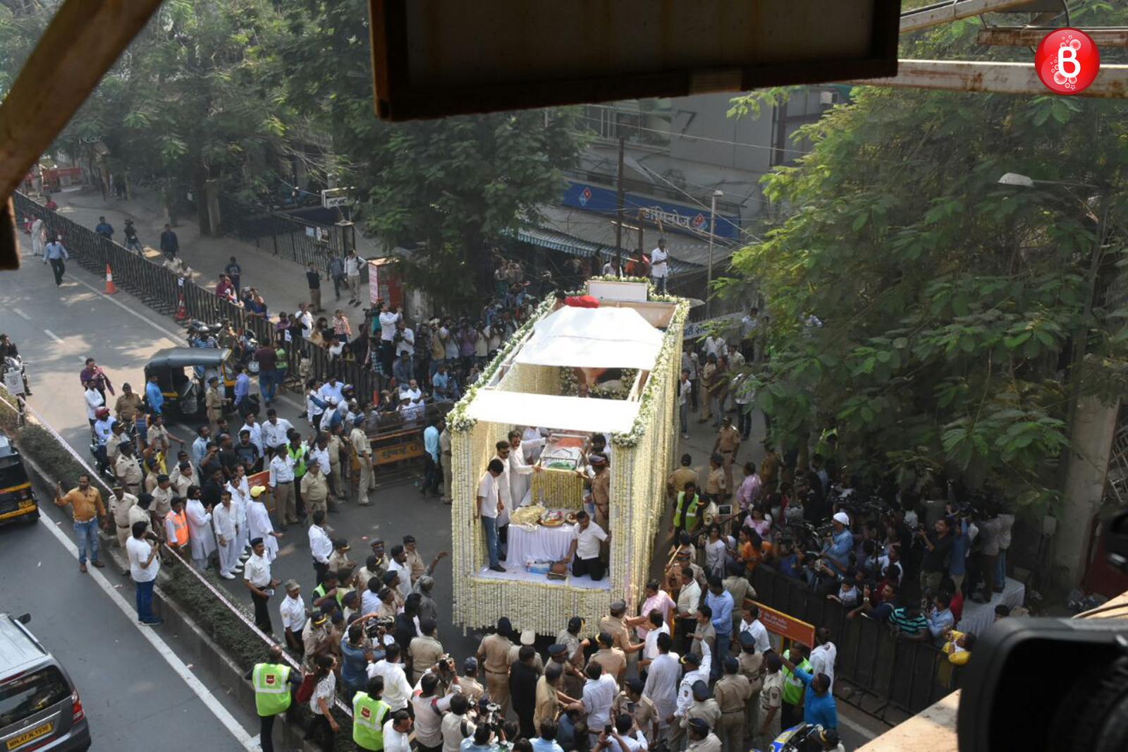 Sridevi's last journey