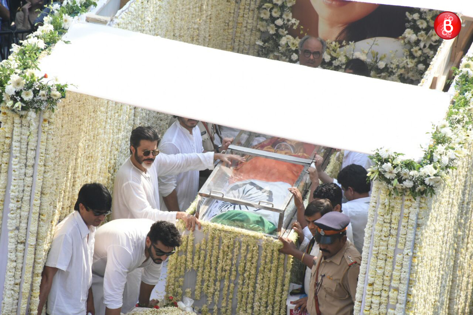 Sridevi's last journey