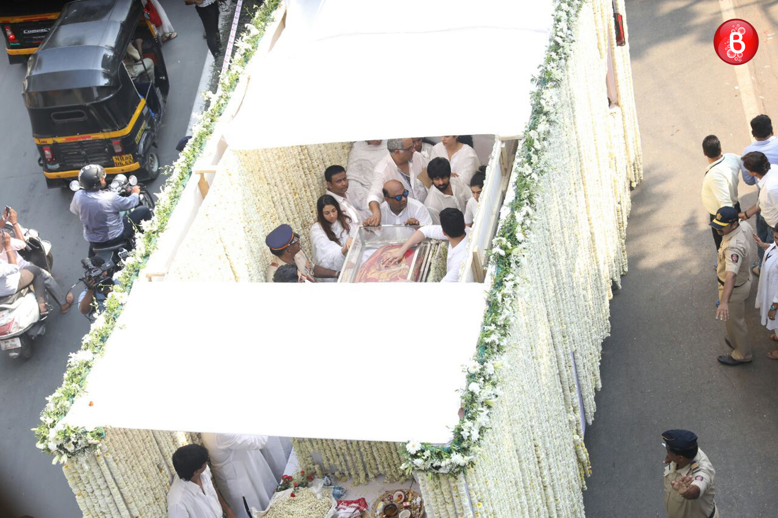 Sridevi's last journey