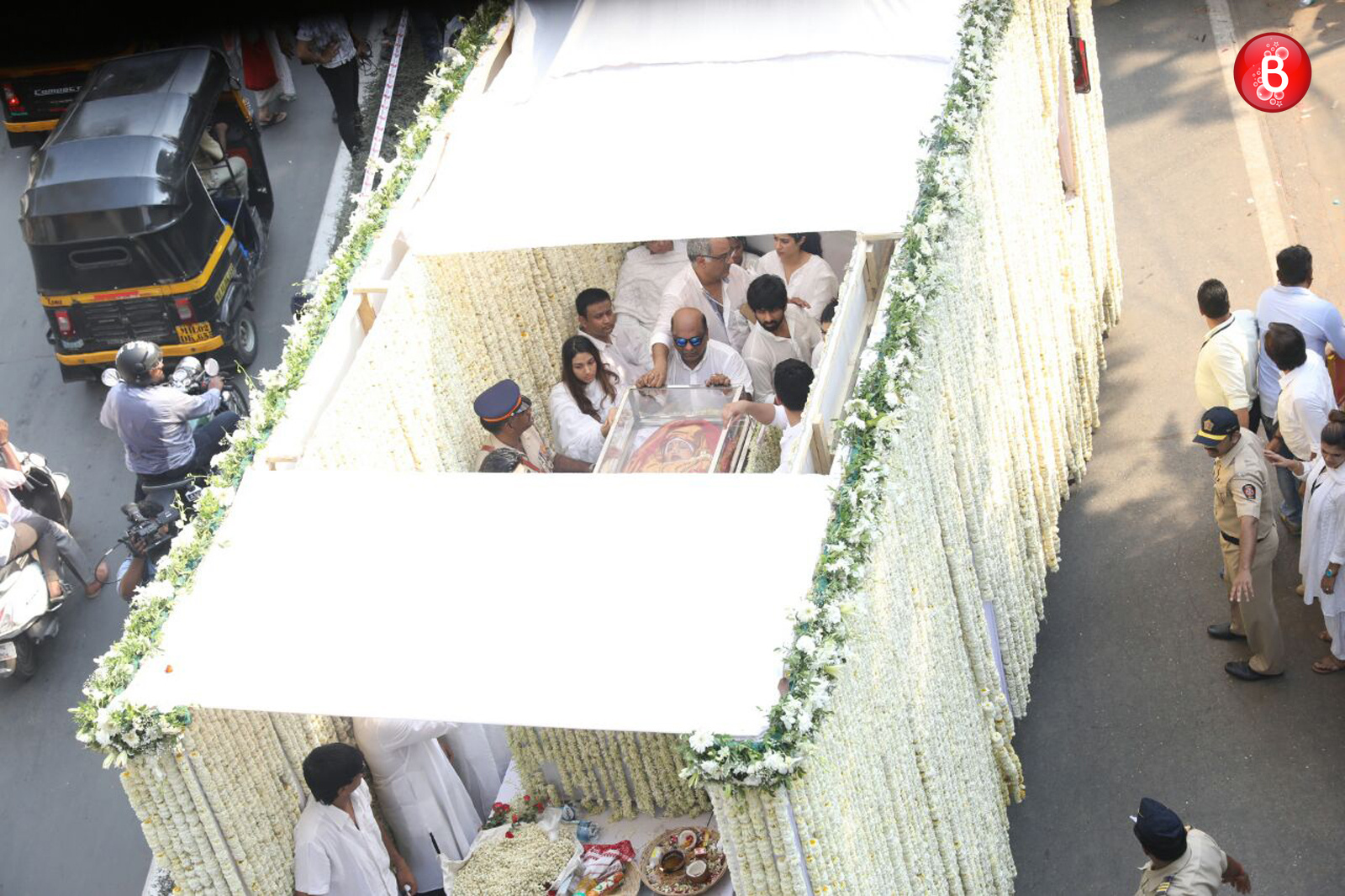 Sridevi's last journey