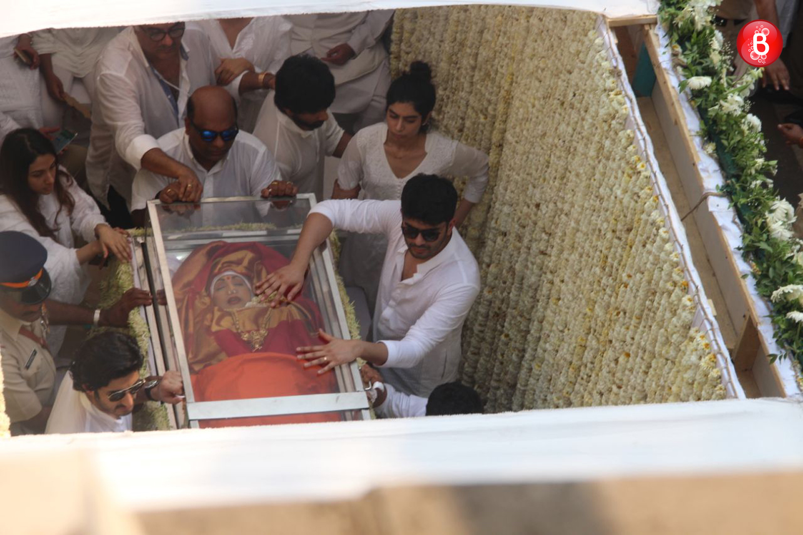 Sridevi's last journey