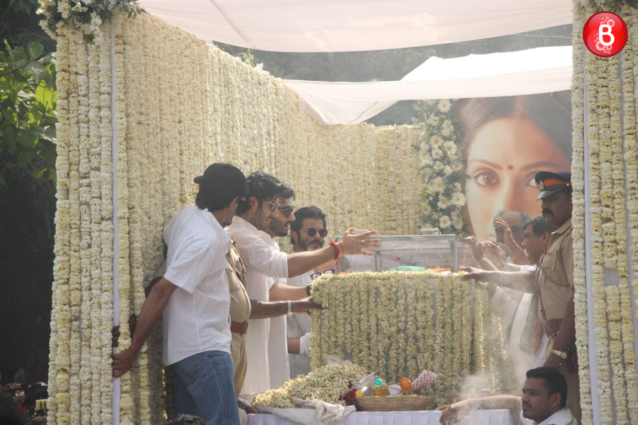 Sridevi's mortal remains