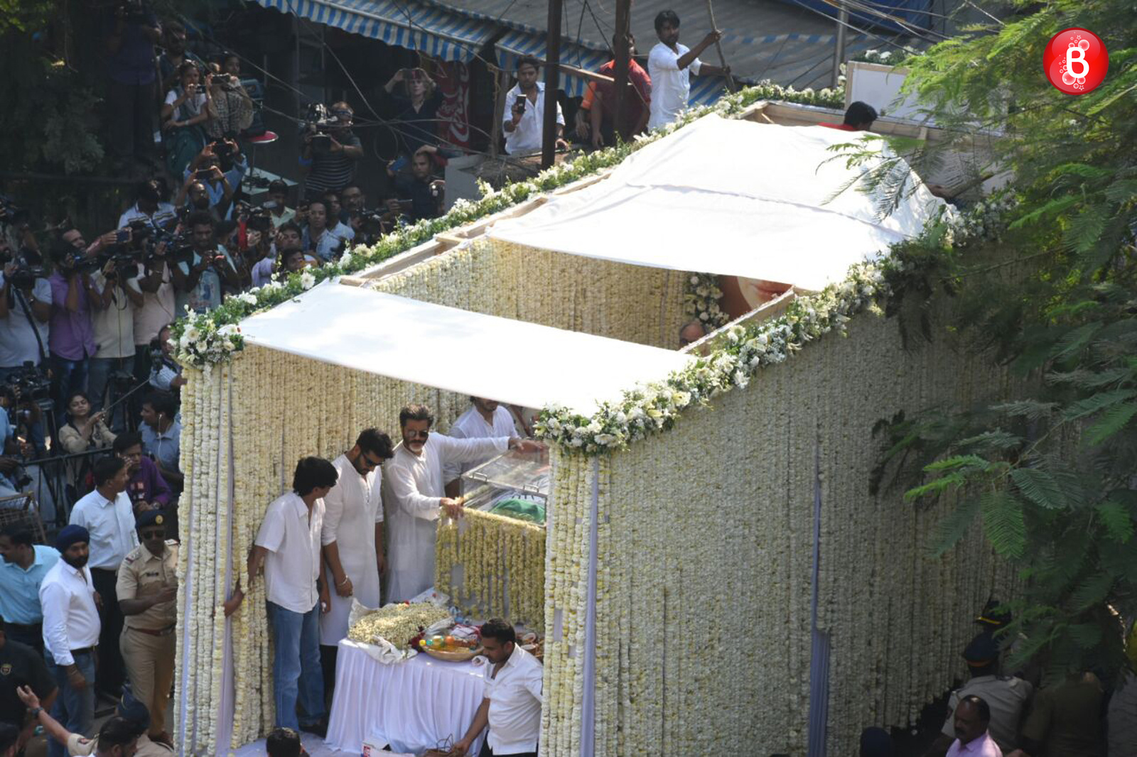 Sridevi's last journey