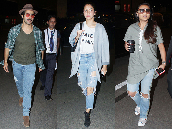 Bollywood celebs at the airport