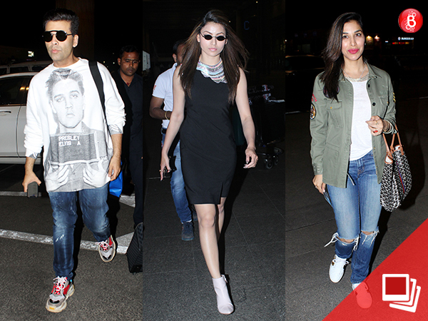 Bollywood celebs at the Airport