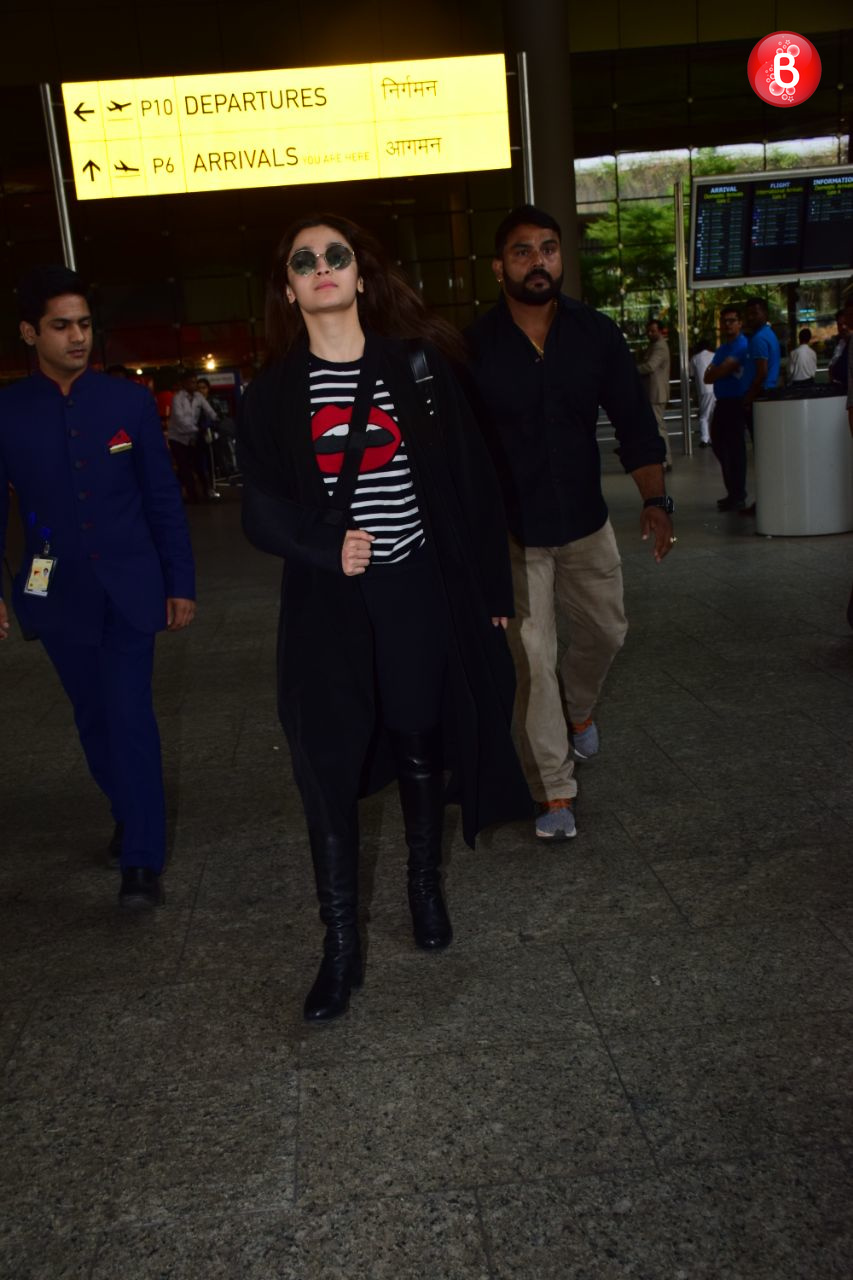 Alia Bhatt at the airport
