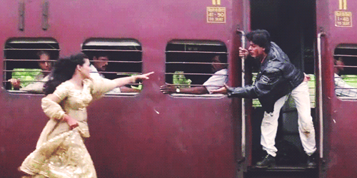 Bollywood recreated the iconic DDLJ train scene