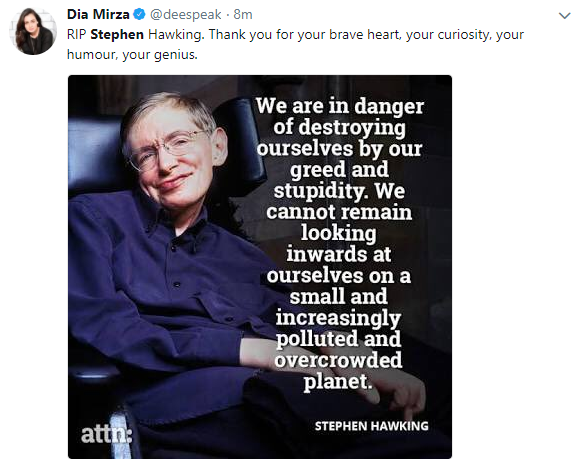 Stephen Hawking death