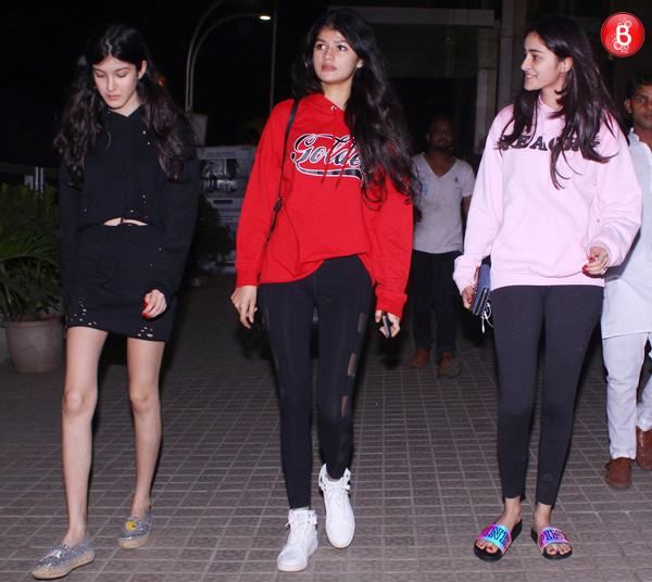 Shanaya Kapoor and Ananya Panday’s spotted pictures