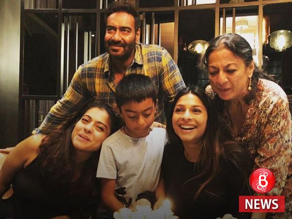 tanishaa mukerji's birthday celebrations along with her family