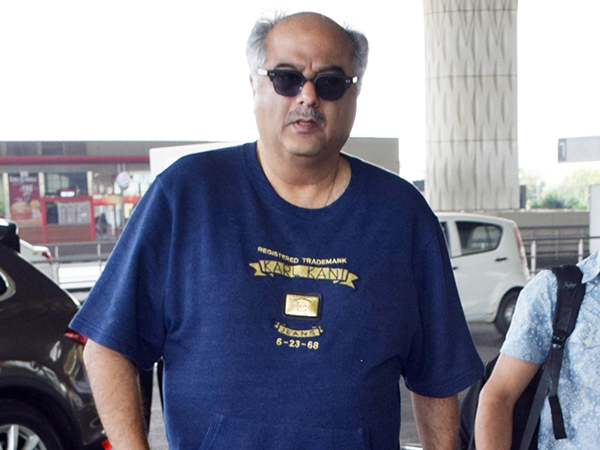 Boney Kapoor spotted at the airport