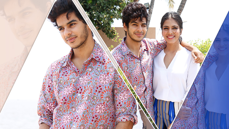 Ishaan Khatter and Malavika Mohanan at ‘Beyond the Clouds’ promotions