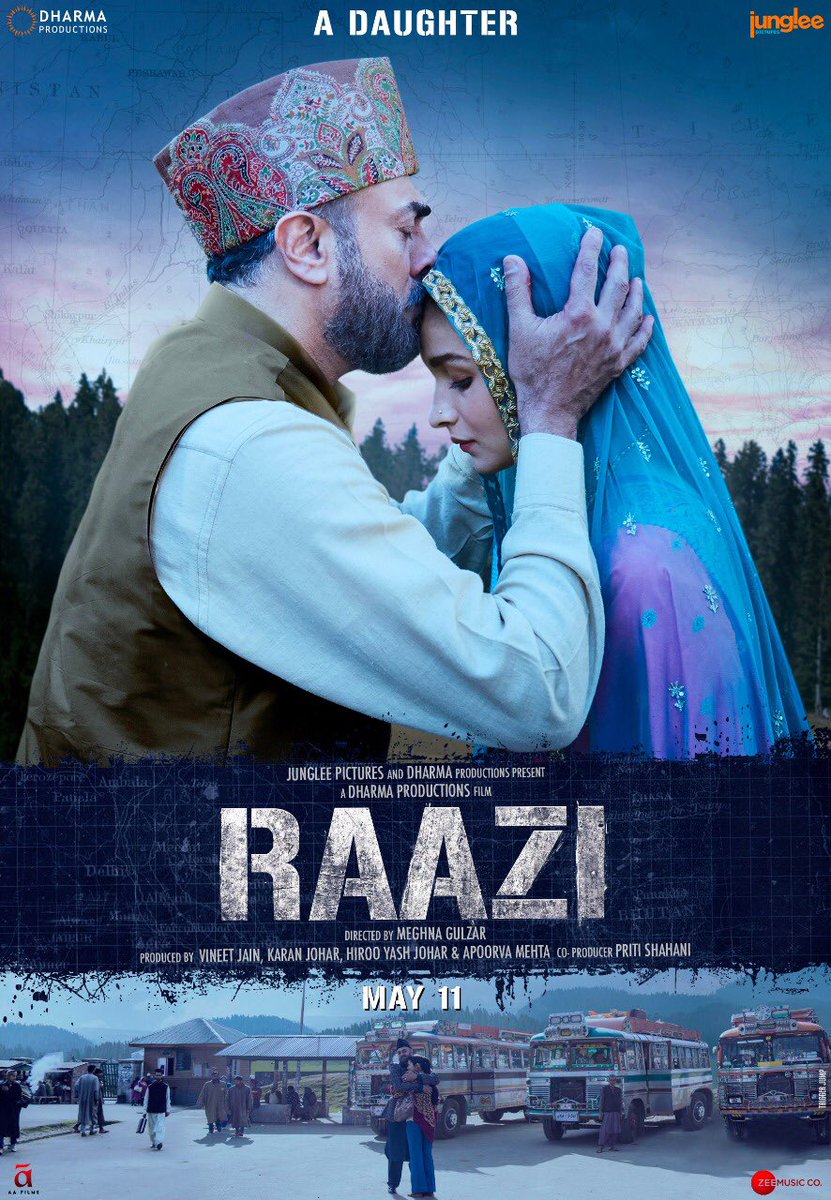 Raazi posters