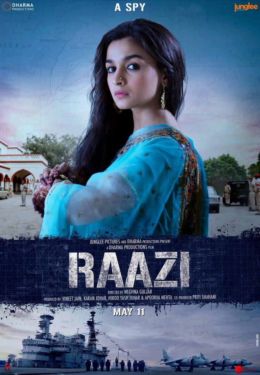 Raazi posters