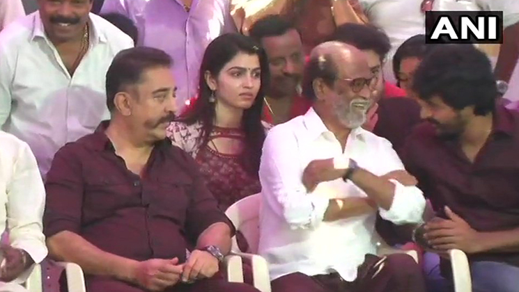 Rajinikanth and Kamal Haasan protest for Cauvery Management Board