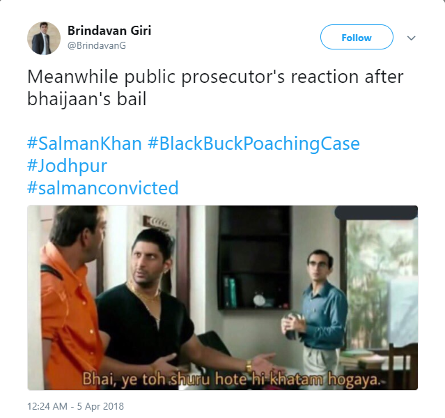 Salman Khan blackbuck case