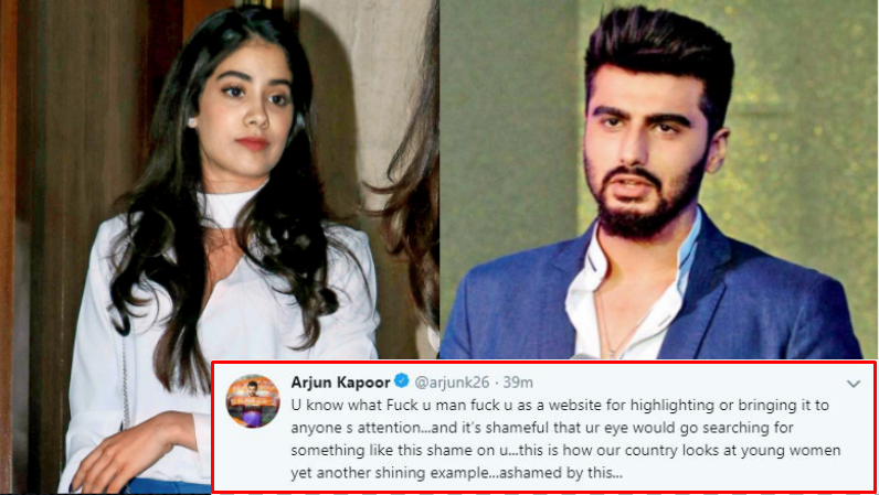 Big Brother, Arjun Kapoor comes in defence of little sister Janhvi Kapoor