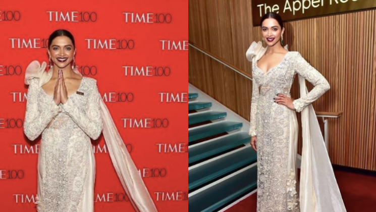 Deepika Padukone gives desi touch with videshi twist at the Times 100 Gala!