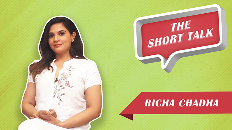 Richa Chadha's interview video