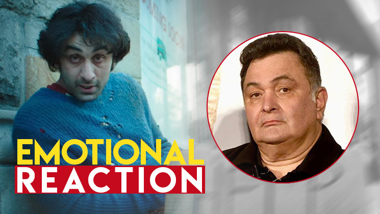 VIDEO: Rishi Kapoor gets emotional watching Ranbir Kapoor in 'Sanju' trailer