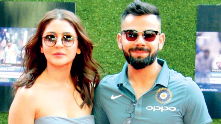 Virat Kohli tweets a beautiful message to his better half after yesterday's victory!