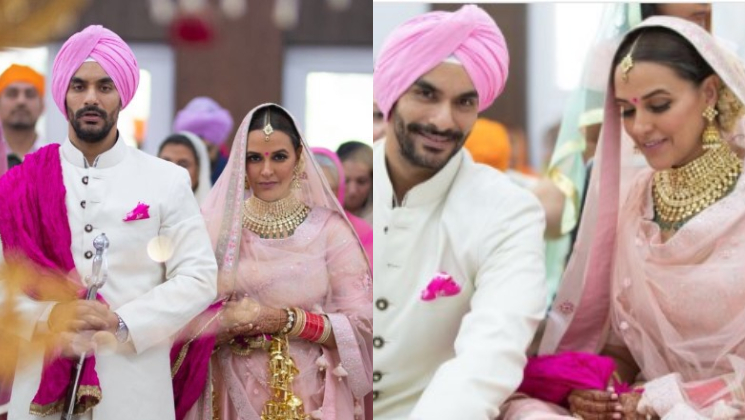 Celebs pour in wishes for newly married Neha Dhupia and Angad Bed