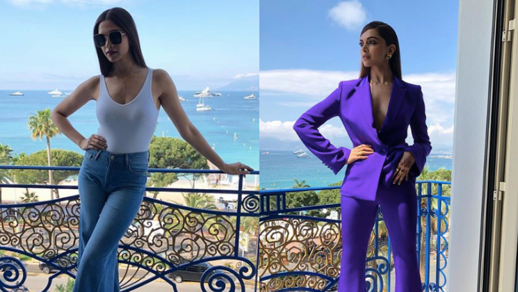 Deepika Padukone opts for denims and formals for day 2 at Cannes!