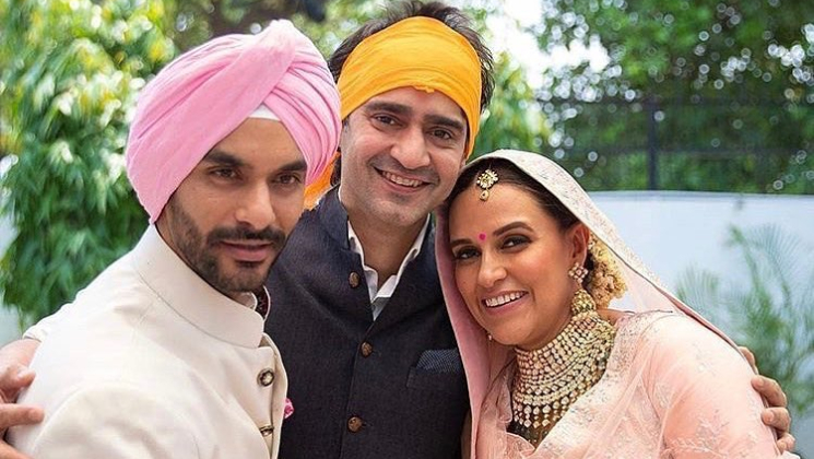 Neha Dhupia and Angad Bedi to soon have star-studded reception in Mumbai!