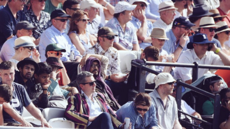 CAUGHT ON CAMERA! Irrfan Khan watching cricket at The Lord's