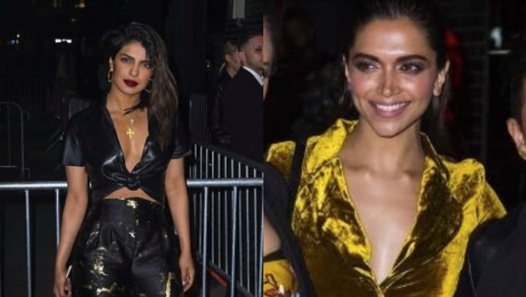 Priyanka Chopra and Deepika Padukone raise the hotness quotient at the MET GALA after party!