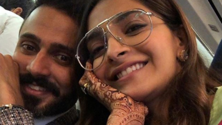 PHOTO: Sonam Kapoor and Anand Ahuja take off for Cannes