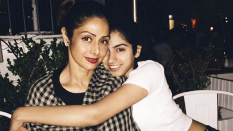 This candid moment shared between Khushi and Sridevi will bring a smile on your face