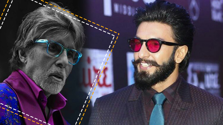 When Amitabh Bachchan challenged Ranveer Singh over who’s more excessive