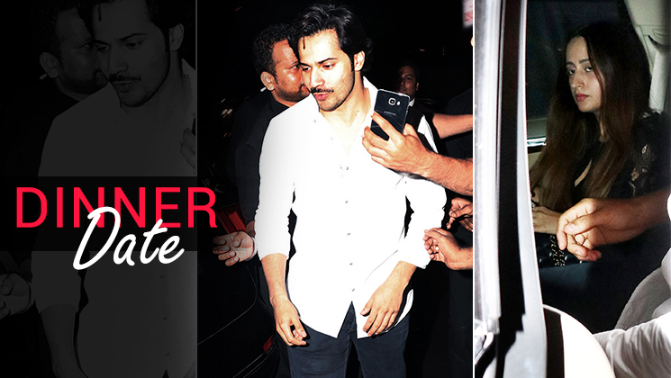 Varun Dhawan steps out with girlfriend Natasha Dalal for a dinner date!