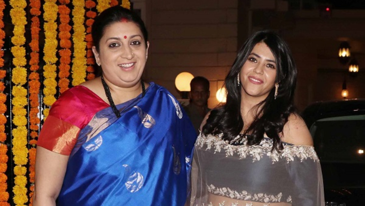 Smriti Irani reminisces her old days with Ekta Kapoor in this picture