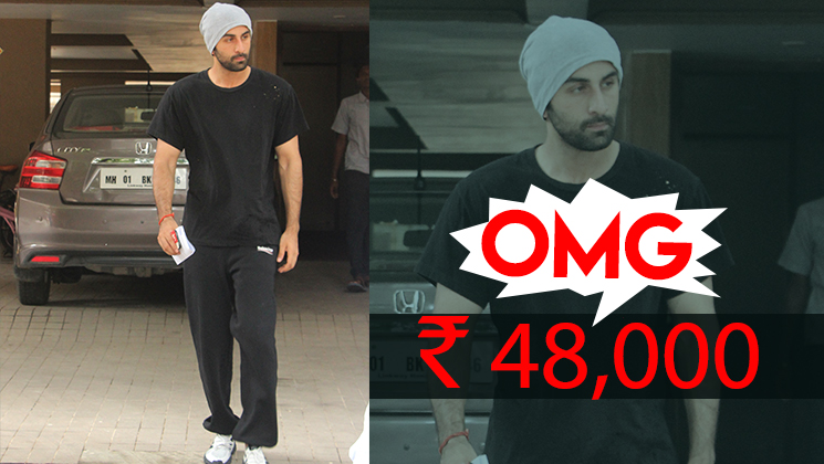 WHATT!!! Ranbir Kapoor's casual jogger pants are worth an iPhone!