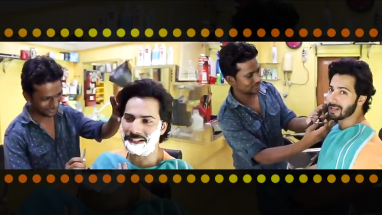 'Sui Dhaaga': Varun Dhawan visits a local salon to get his 'Made In India' look