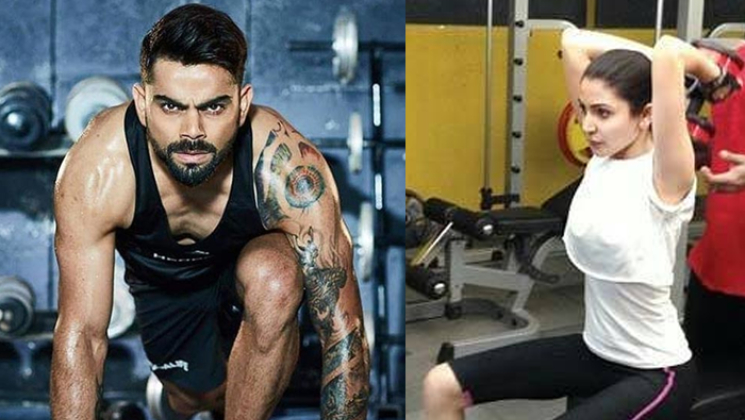 Virat Kohli and Anushka Sharma working out together is a perfect motivation for couples
