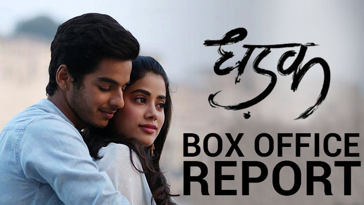 dhadak day 2 box office