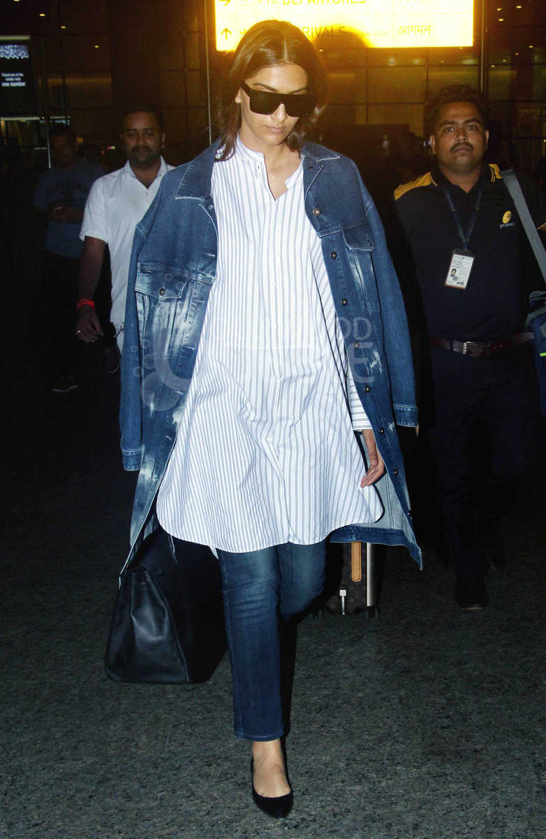 sonam airport look disappointing