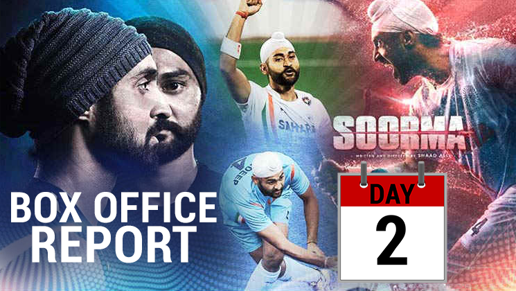 soorma box office report day 2