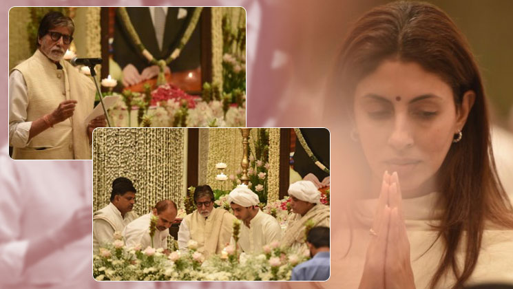 Amitabh Bachchan Rajan Nanda prayer meet