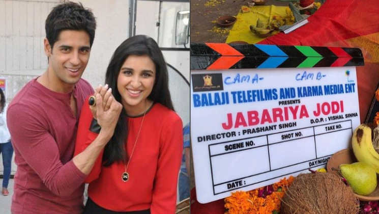 jabariya jodi shoot begins