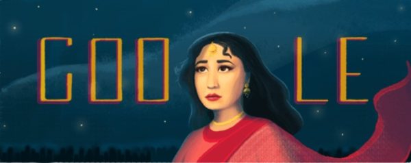 Meena Kumari Google Doodle 85th birth anniversary