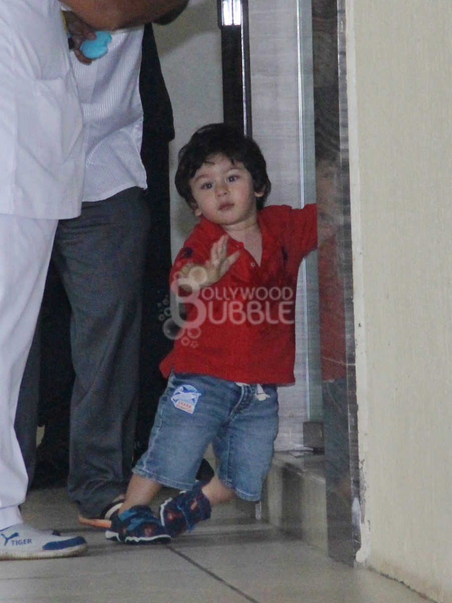 Taimur spotted august 18