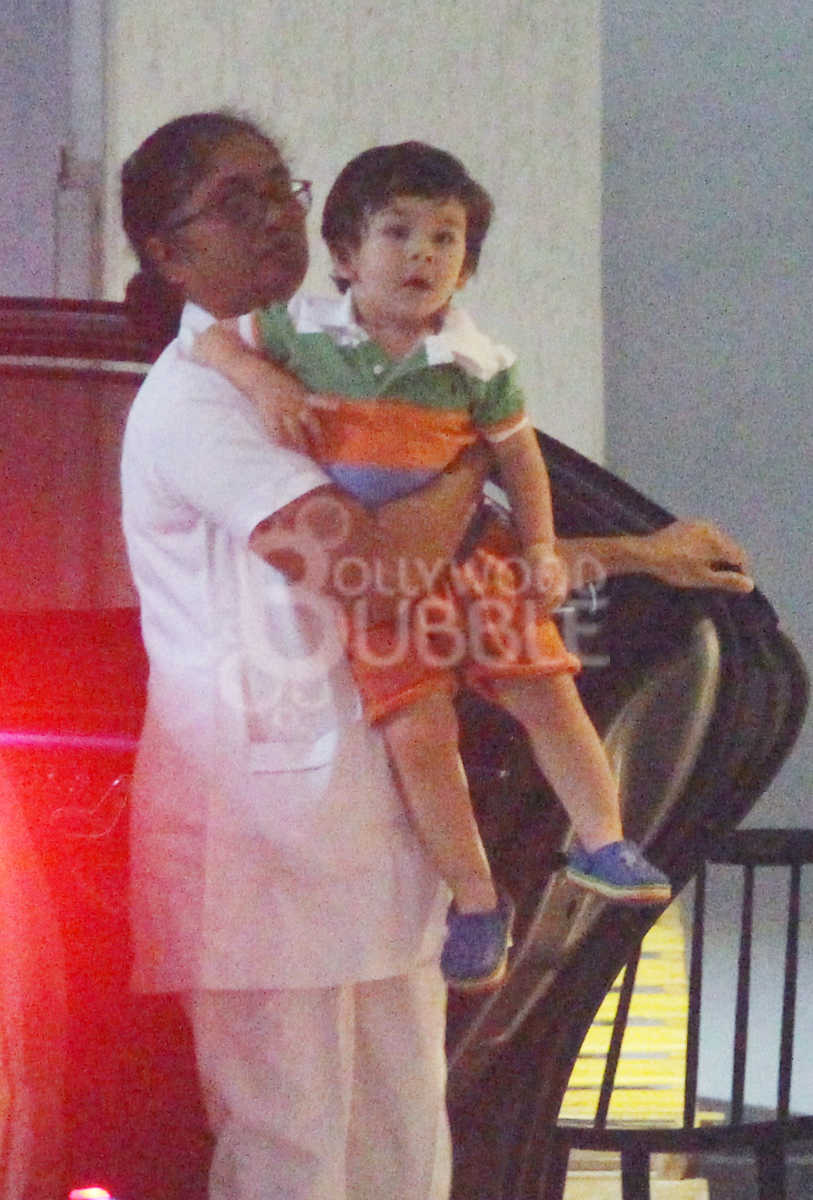 taimur spotted 9 august