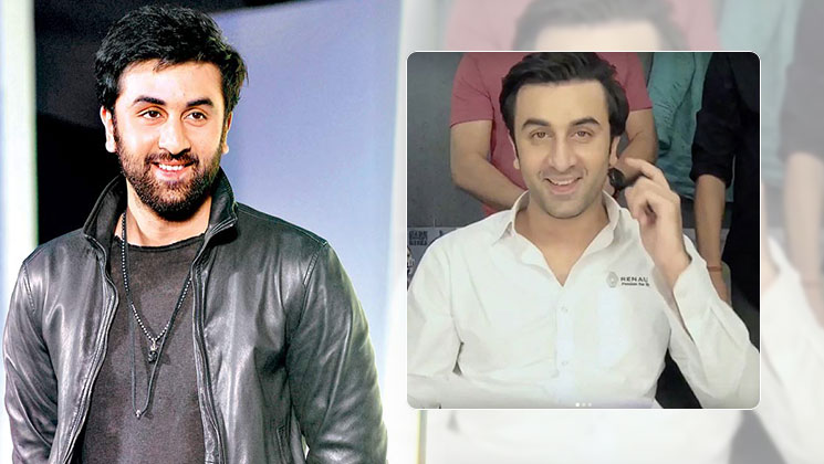 Is this Ranbir Kapoor's new look from his upcoming project?